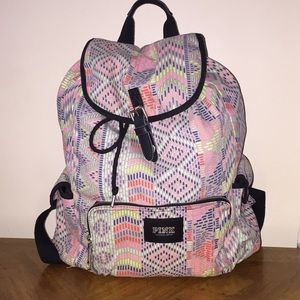 Victoria Secret PINK drawstring backpack